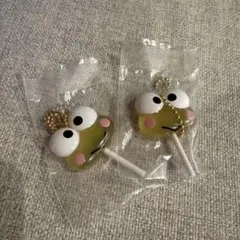 サンリオ カラフルキャンディチャーム けろっぴ　２個