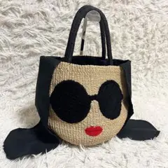【a-jolie】 アジョリー かごバック サングラス刺繍