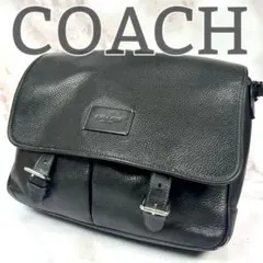 COACH メッセンジャーバッグ スプリント A4 ブラック　斜めがけ