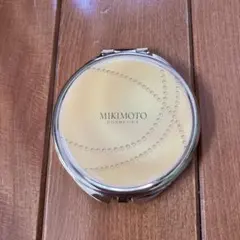 MIKIMOTO パール模様 円形ミラー　拡大鏡付きのサムネイル
