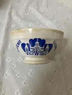カフェオレボウル フランス アンティーク ルルド souvenir ディゴワン 