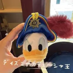 香港ディズニー限定　ドナルド誕生日　海賊ぬいぐるみパーツ　カスタムカチューシャ用