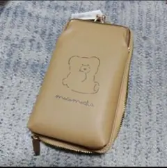 ほっこり　モコモカのウォレット付き　スマホショルダーポーチ　新品　プライズ