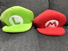 【美品】USJ マリオ ルイージ 帽子セット