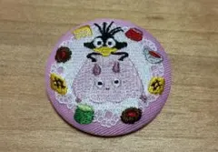 スタジオジブリ 千と千尋の神隠し 刺繍缶バッジ 坊ネズミとハエドリのサムネイル