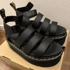 極美品】Dr. Martens ブレアクアッド 厚底サンダル 24cm - メルカリ