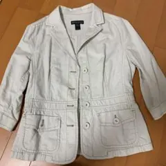 リネンジャケット　ベージュのサムネイル