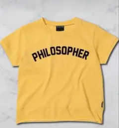 スカルプター　PHILOSOPHER BABY 半袖 Tシャツ 黄色のサムネイル