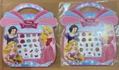 ディズニープリンセス キッズ ネイルシール 2枚セット