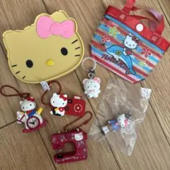 ハローキティ なつかしアイテムミニチュアコレクション まとめて 가챠 めじるし