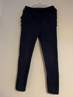 anyFAMフリル付きネイビーパンツ