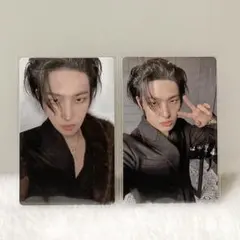 ミンギ ATEEZ★GOLDEN HOUR ポカアルバム トレカ 2枚