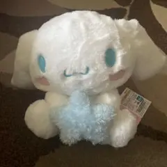 サンリオキャラクターズもこもこスターおすわりドールBIGタイプ シナモロール