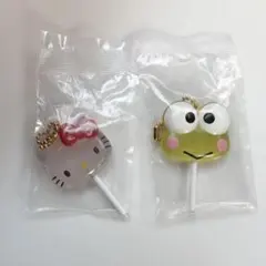 サンリオカラフルキャンディチャーム ・キティ・ケロッピ・ガチャガチャ