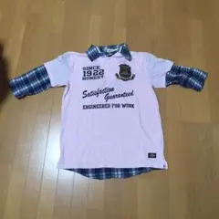 Dickies XL ポロシャツ ピンク チェックのサムネイル