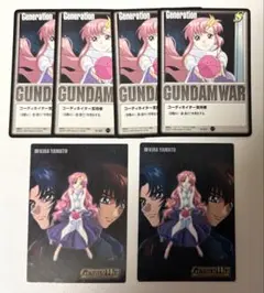 ガンダムウォー　シンボルカード　キラ・ヤマト　白基本G ラクス・クライン