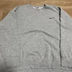 USA製　90's NIKE スウェット刺繍ワンポイント