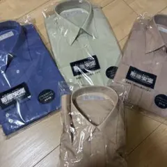 S.M.B 形態安定 長袖シャツ Mサイズ　新品、未使用　4色