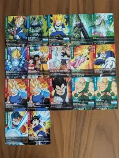 ドラゴンボール　データカードダス　まとめ売り　17枚