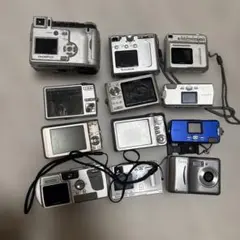 デジタルカメラ まとめ売り 12台セットのサムネイル