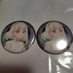 田中ぷりん　缶バッジ　2個セット　Mellow Candlelit Night