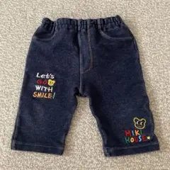 MIKI HOUSE デニム風パンツ 80サイズ