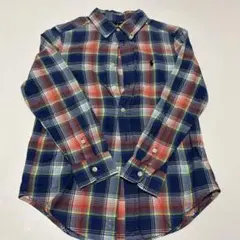 ポロラルフローレン チェック柄シャツ 150cm