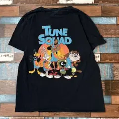ビンテージ　古着　スペースジャム　キャラクター　メンズ　半袖tシャツ　黒　Lのサムネイル