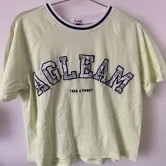 Pink Latte AGLEAM Tシャツ Sサイズ ライトグリーン
