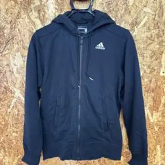 adidas SPORT ESSENTIALS パーカー Sサイズ ブラック