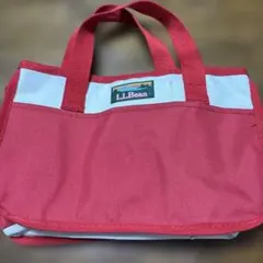 付録　L.L.Bean レッド トートバッグ　収納