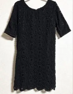 総レースミニ丈ワンピース