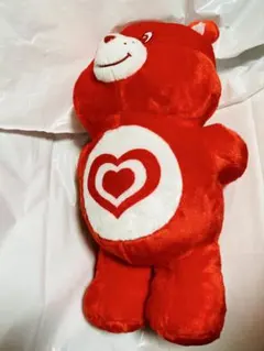 ケアベア ハート持ちBIGぬいぐるみ 赤