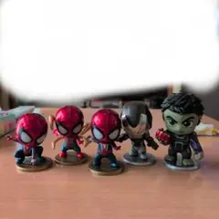 最終値下げ⭐️［全て完売品❗️］コスベイビー　スパイダーマン　セット　ばら売り可能！ 3人の歴代スパイダーマン／ピーター・パーカーが、デフォルメ