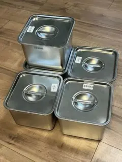 YDM ワンタッチ コットンボックス 3連 2個セット ワッテ缶 ガーゼ缶