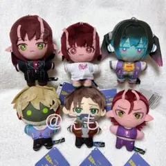 銀河特急 ミルキー☆サブウェイ みにコレ ぬいぐるみマスコット 全6種セットのサムネイル