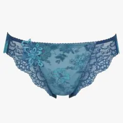 nishop☆様専用 PF2810 ティール 花柄レースショーツ M