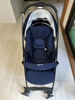 アップリカ ベビーカー カルーンエアーAB ネイビー - メルカリ