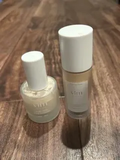 vim beauty モイスチャライジングプライマー、ファンデーション