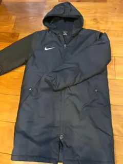 Nike フード付きロングジャケットブラック