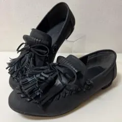 アンティカ antiqua デッキシューズ モカシン ボリュームタッセルモカシンのサムネイル