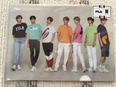 FILA BTS クリアファイルのサムネイル