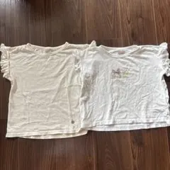 petit main プティマイン Tシャツ 2枚セット 110cmのサムネイル