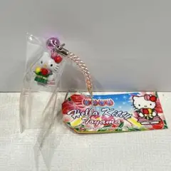 【 ハローキティ 】ご当地 根付 ストラップ 富山 チューリップ 2006年