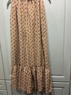 crisp✨裾フリル✨フレアパンツ（ウエスト総ゴム）