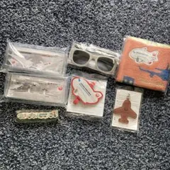 【未使用】JAL 日本航空 キッズ　ノベルティグッズ　7点セットのサムネイル