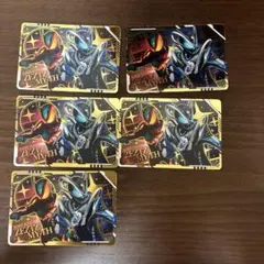 仮面ライダー ZEZTZ & MYTH カード 5枚セット