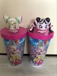映画 キミとアイドルプリキュア ドリンクホルダー メロロン プリルン 2個セット