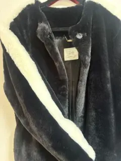 Rady ブラックファーロングコート