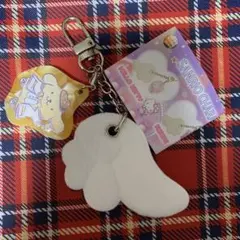 サンリオ　ポムポムプリンふわっとエンジェルキーリング